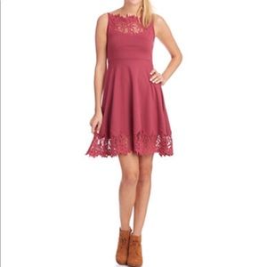 Free people dusty rose classy dress